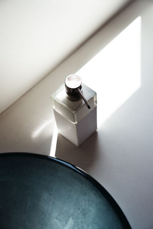 Shore Haven, Newport Beach, California bathroom detail